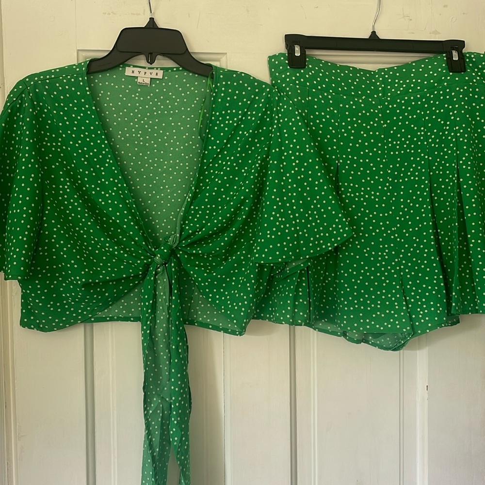 HYFVE set! Size large for shirt and shorts! Never worn!